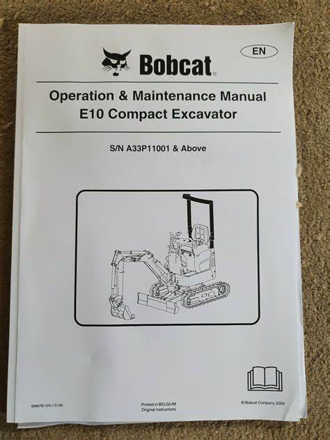 bobcat mini excavator operators manual|kubota mini excavator training ppt.